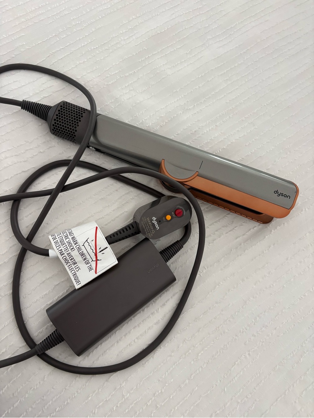 Dyson Nickel and Copper Hair Straightener